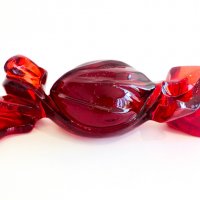 Candy transparente (rojo)